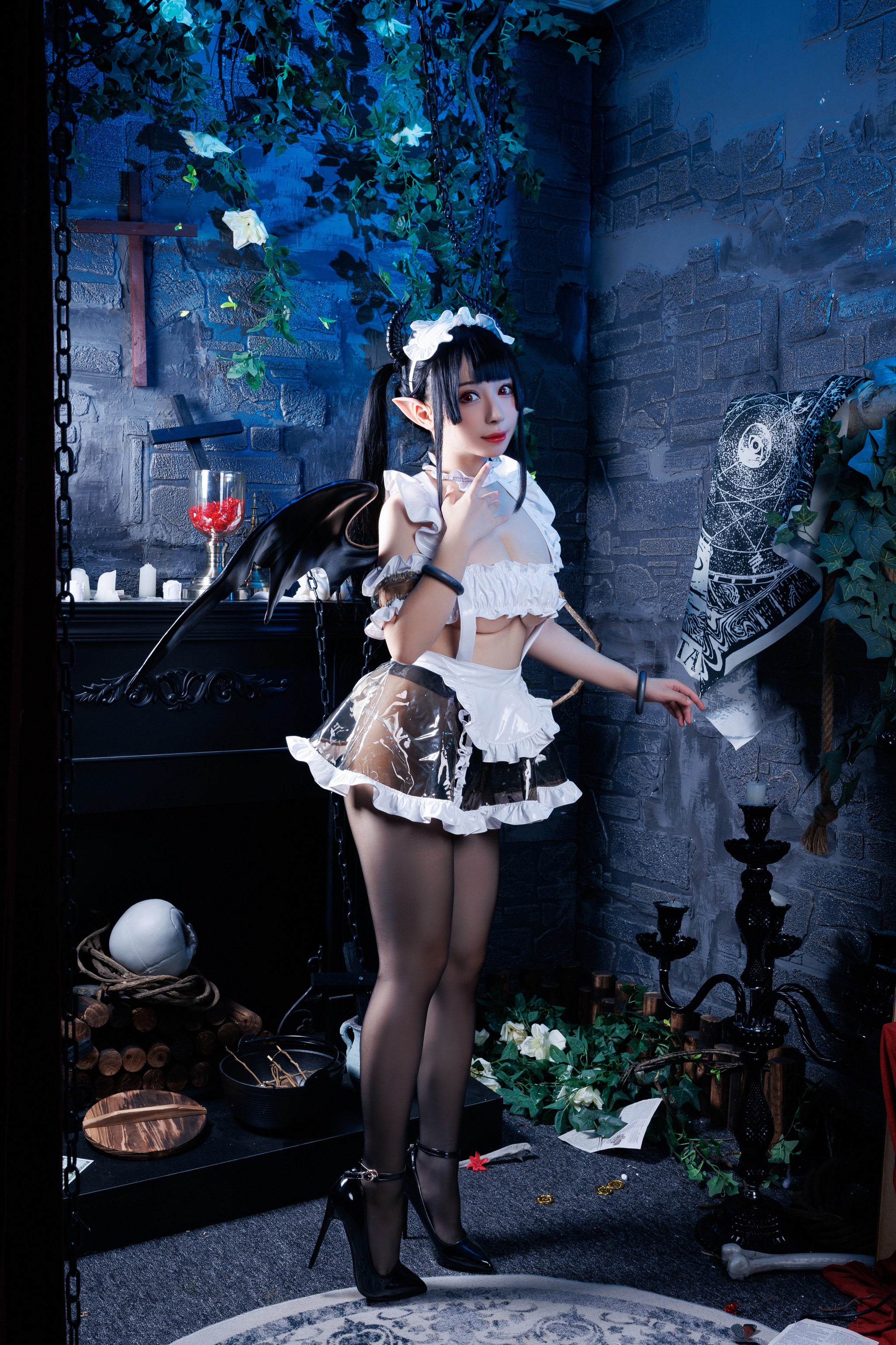 胡桃猫Kurumineko - NO.035 女仆吸血姬[100P]-XikXak
